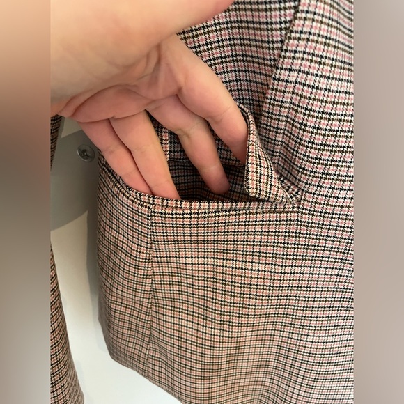 Mango SUIT blazer Houndstooth pattern - Picture 5 of 8